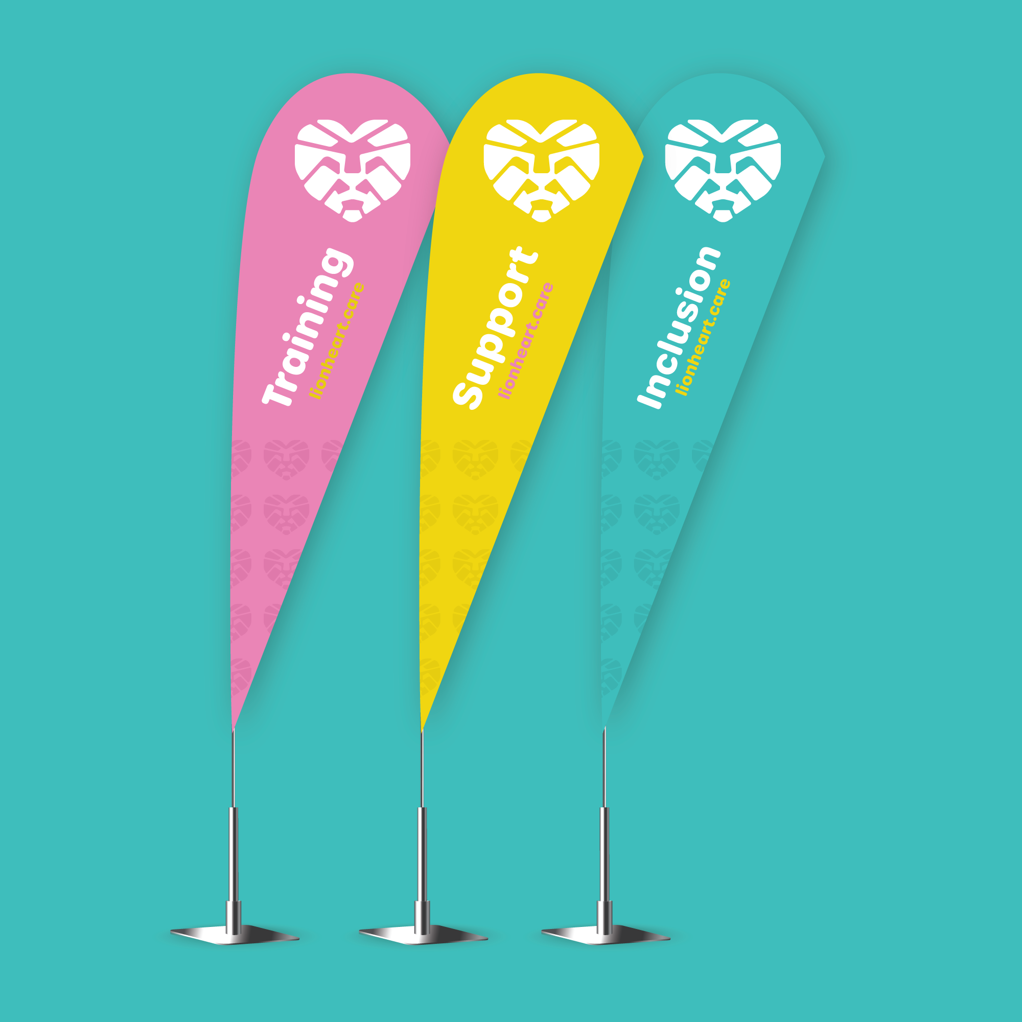 Teardrop Banner